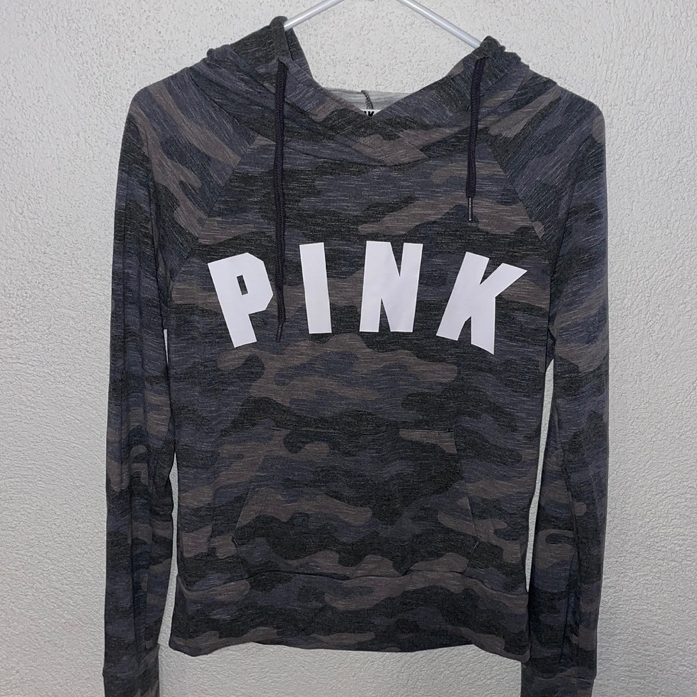 Camo VS Pink Sweatshirt